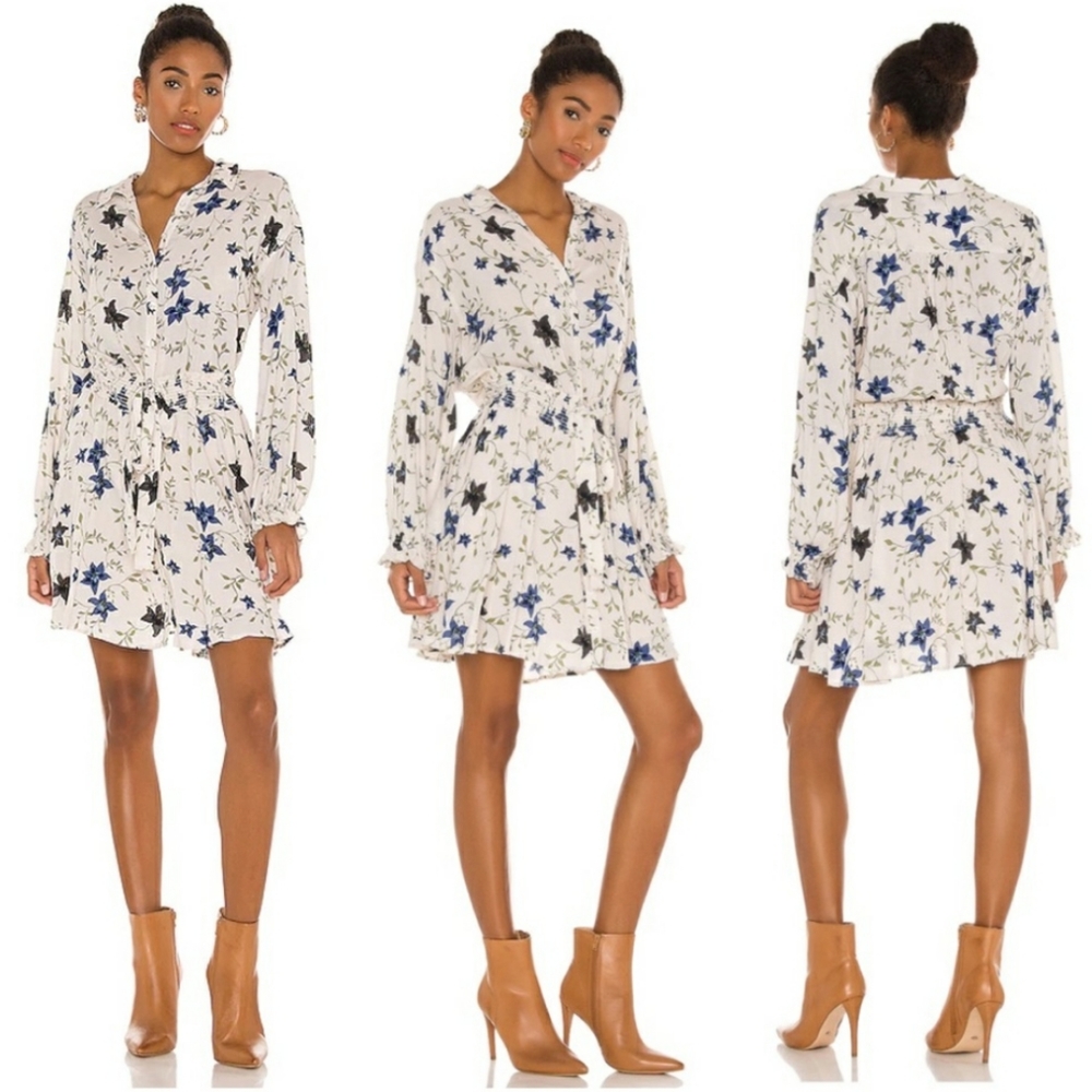 Free People Lighten Up mini Dress Small Nwt
